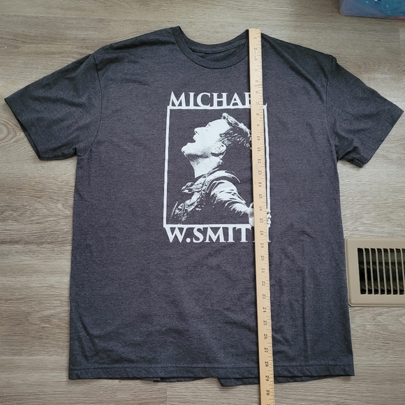 MICHAEL W SMITH Concert t-shirt Women's XL dark gray - Picture 3 of 5